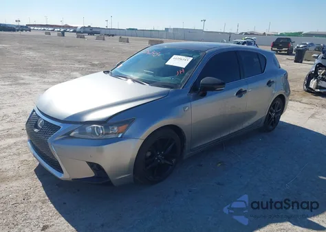 2016 Lexus Ct 200H z USA, uszkodzony, nr VIN JTHKD5BH3G2271905